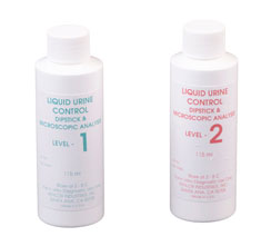 Kenlor Liquid Dipstick/Microscopic Urine Control, Level 1 and Level 2 – 2 X 115 mL each